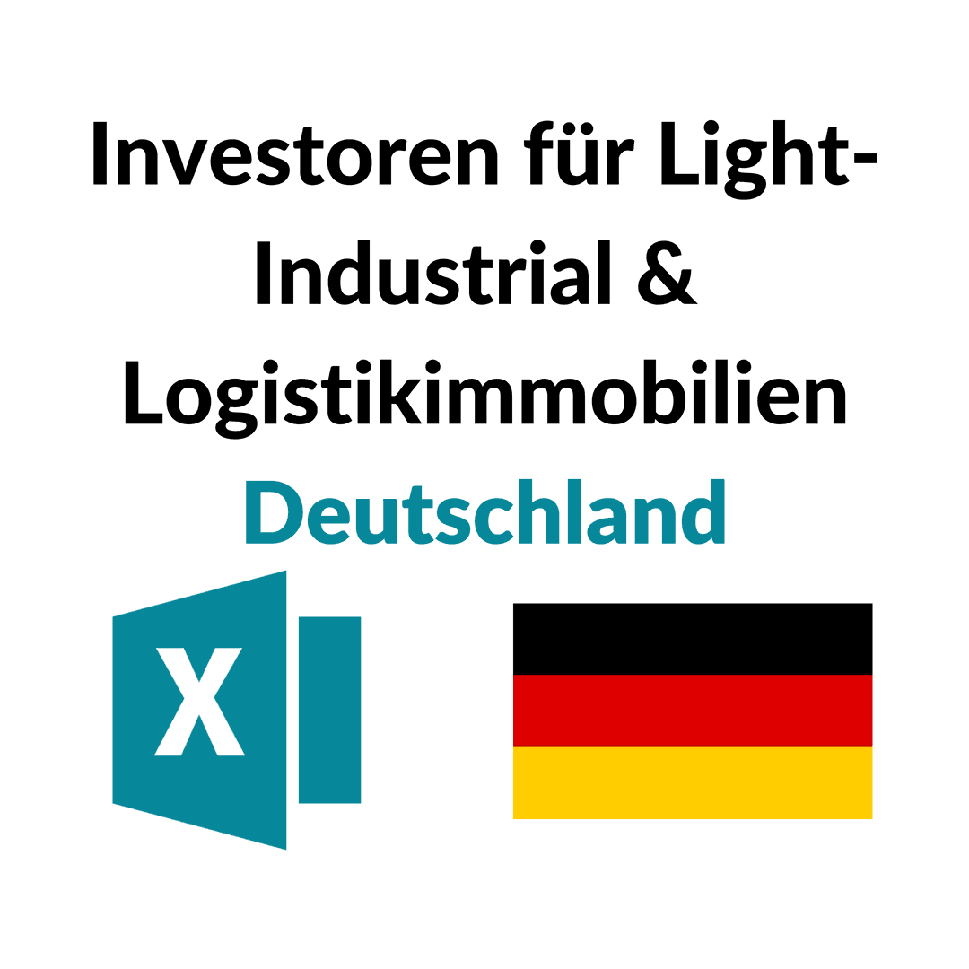 liste investoren logistik light-industrial immobilien deutschland