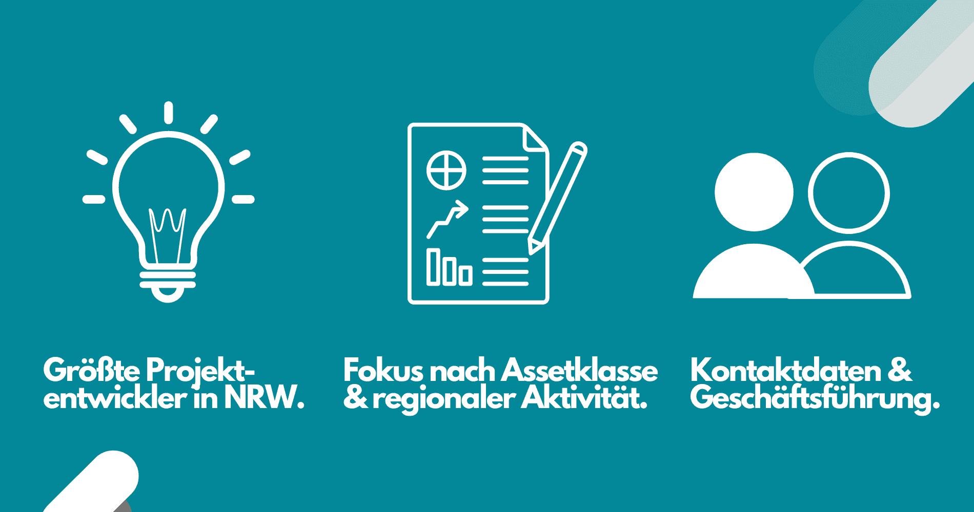 Daten Projektentwickler Nordrhein-Westfalen