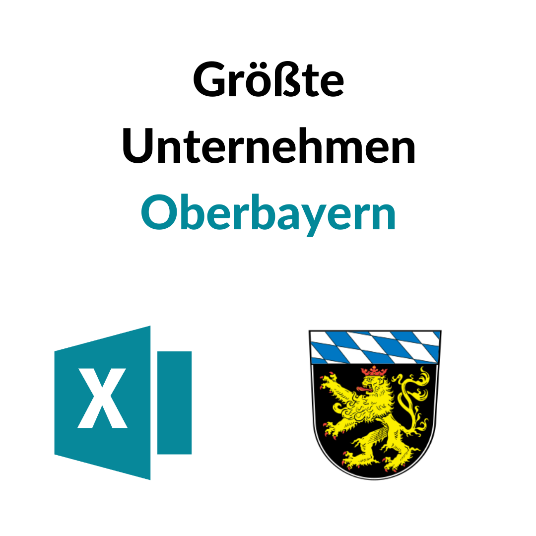 Größte Unternehmen Oberbayern