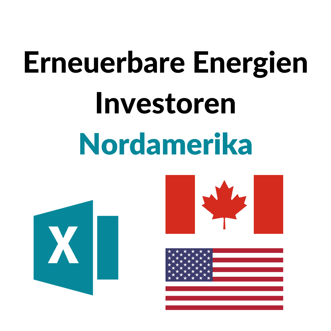 Erneuerbare Energien Investoren Nordamerika
