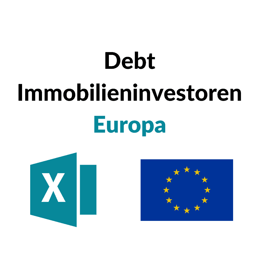 Liste Real Estate Debt Investoren Europa