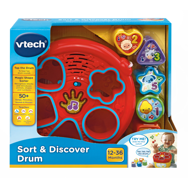 Vtech Sort & Discover Drum Little