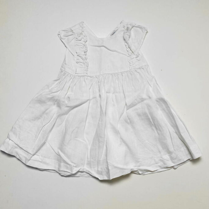Petit bateau 110: Kleedje wit