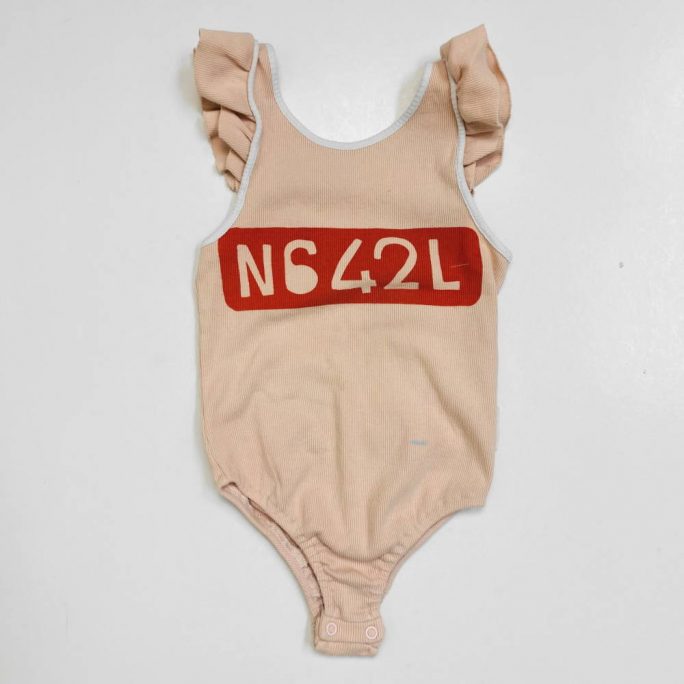 Piupiuchick 140: body-zwempak ( streepje voorzijde)