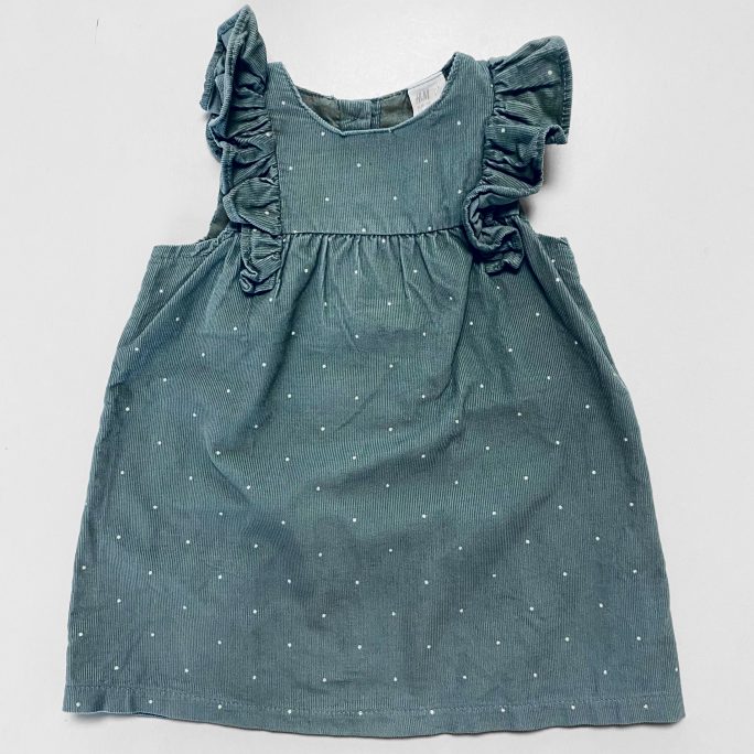 H&M 68: Kleedje rib