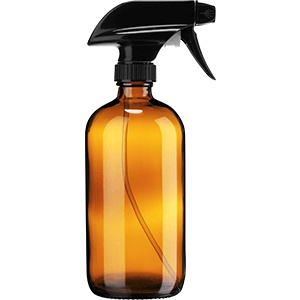 Amber Glass Spray Bottle 