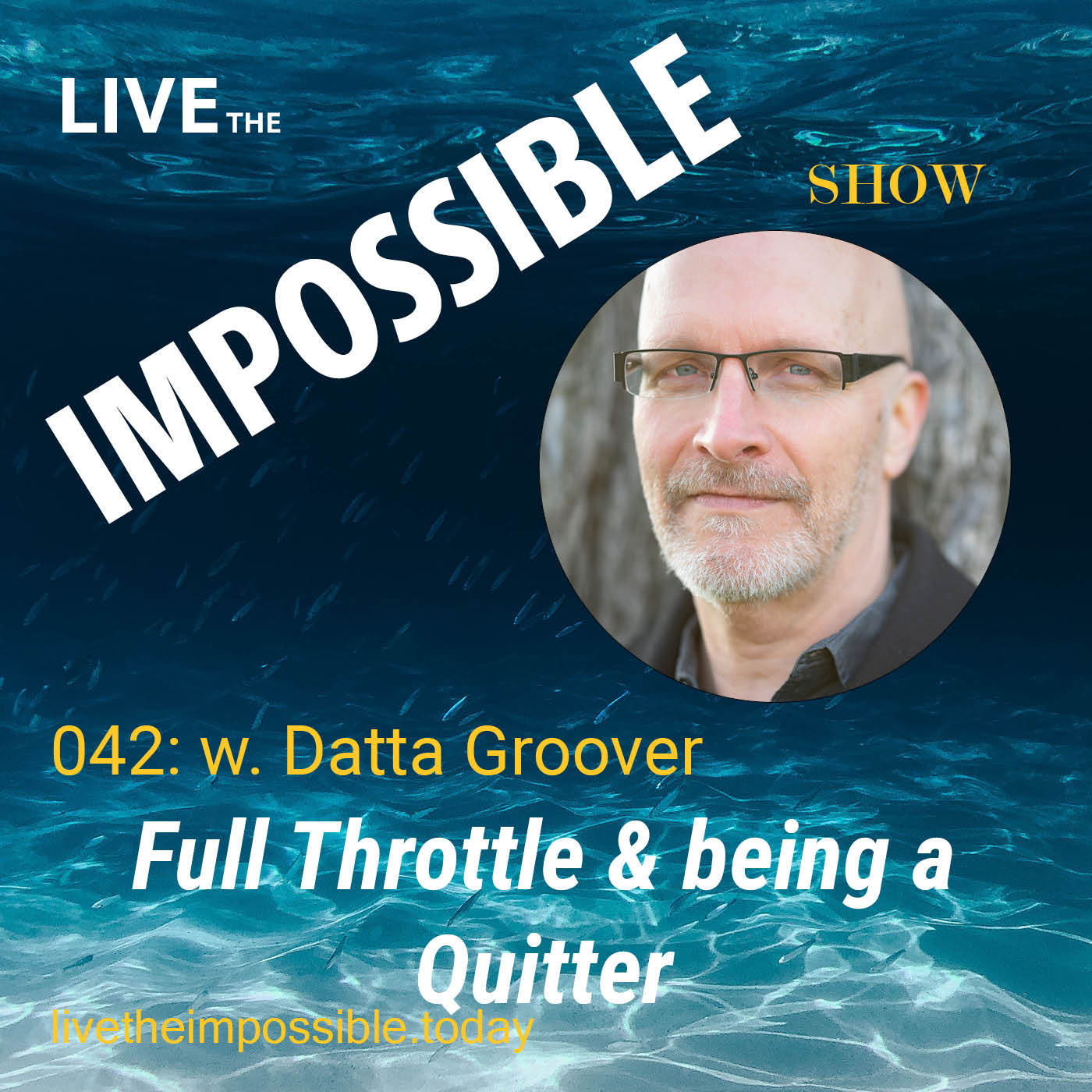 042 Full Throttle and Being a Quitter w. Datta Groover