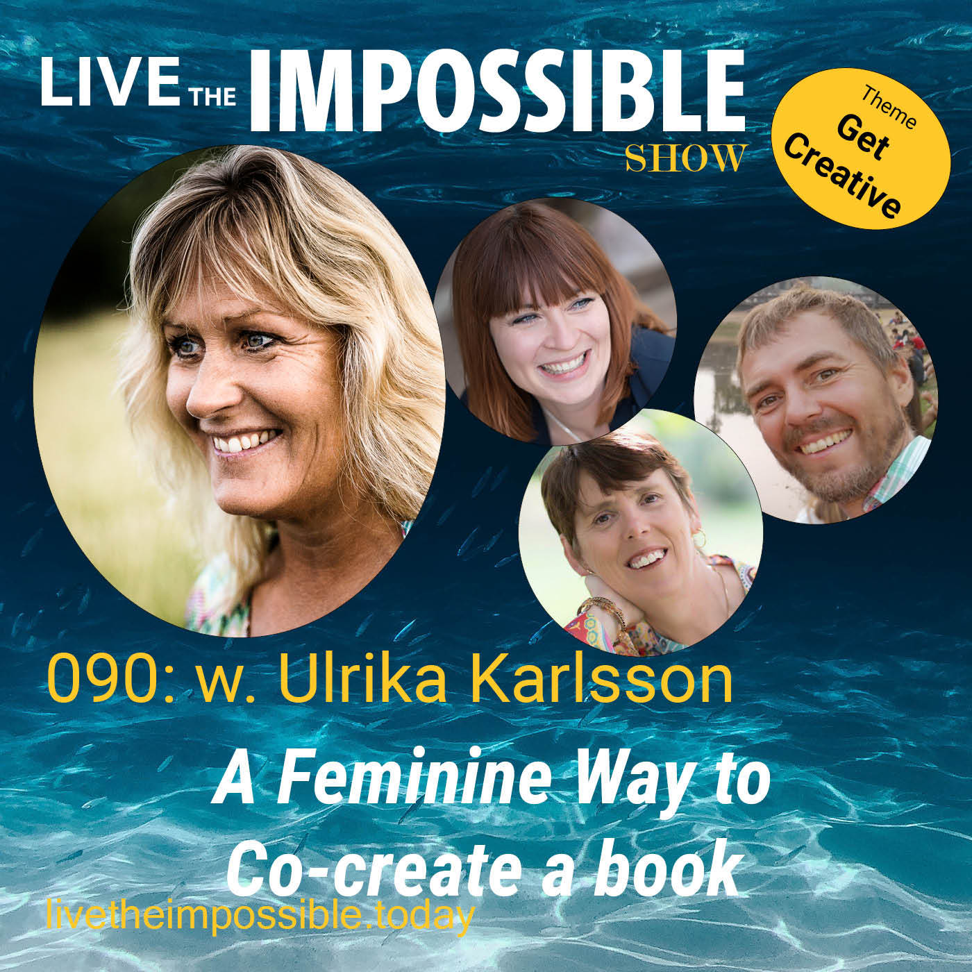 090 A Feminine Way to Co-create a book w. Ulrika Karlsson