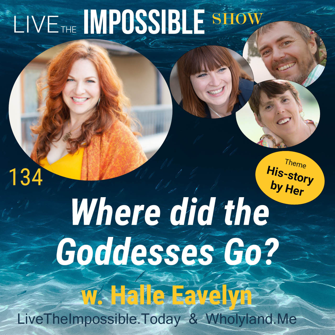 134 Where did the goddesses go? w. Halle Eavelyn