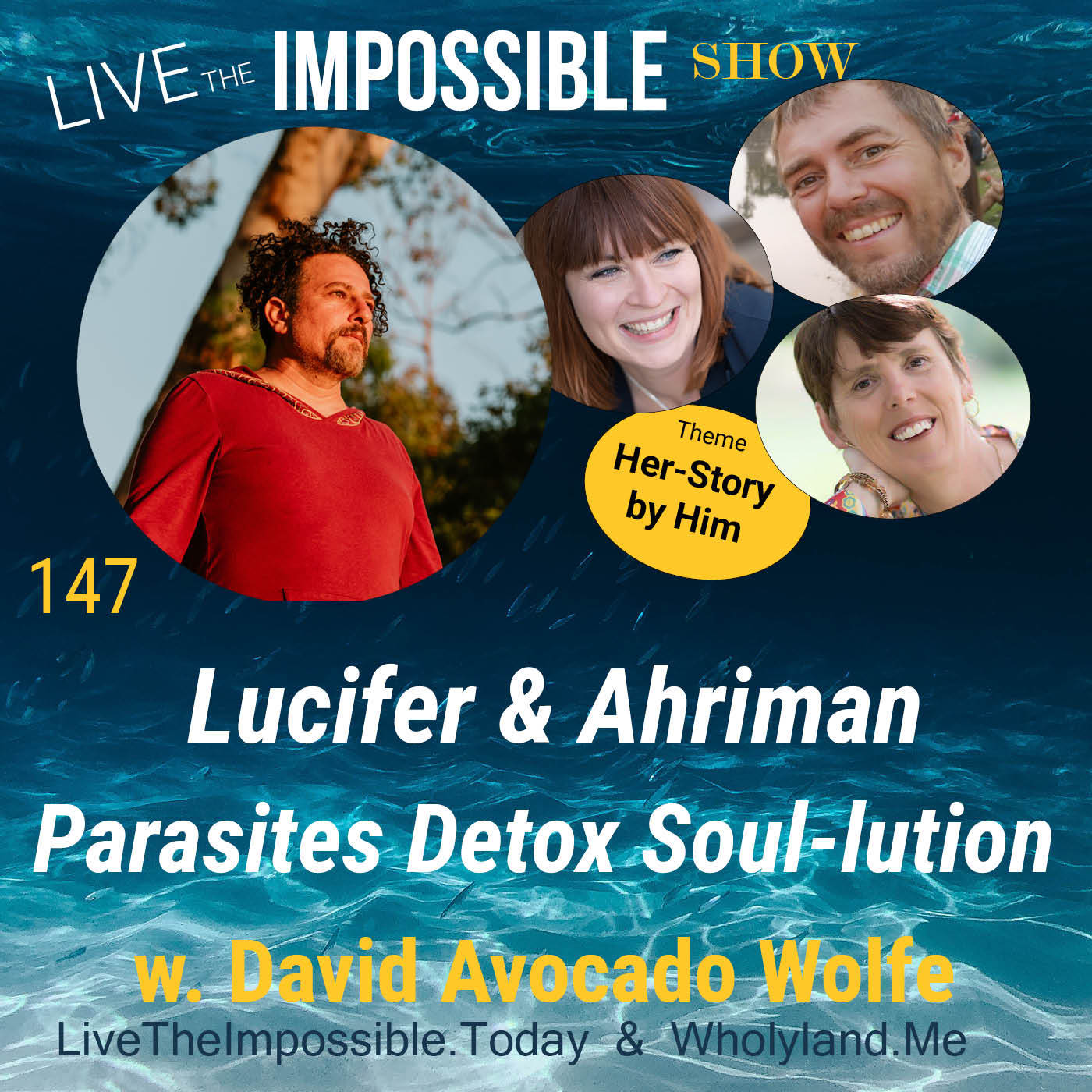147 Lucifer & Ahriman Parasites Detox Soul-lution w. David Avocado Wolfe