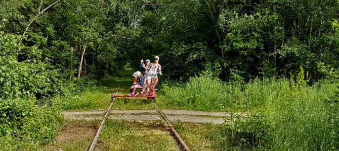 Vi provar dressin på Dellenbanan