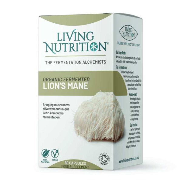 living nutrition lion s mane lejonman