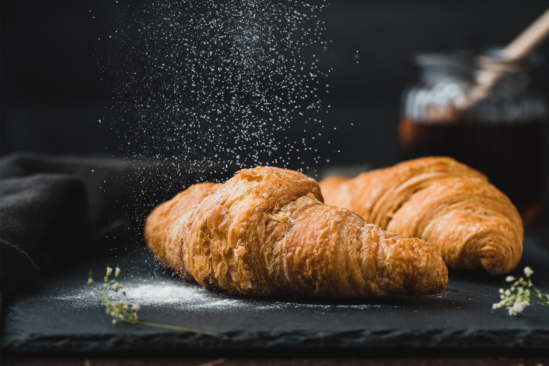 Ontbijtmand: croissants