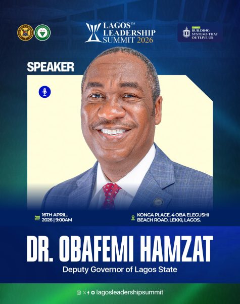 Dr Obafemi Hamzat - LLS 2026