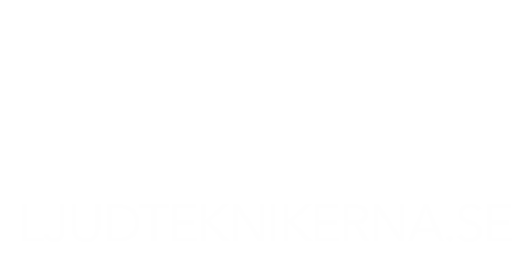 logotyp ljudteknikerna vit