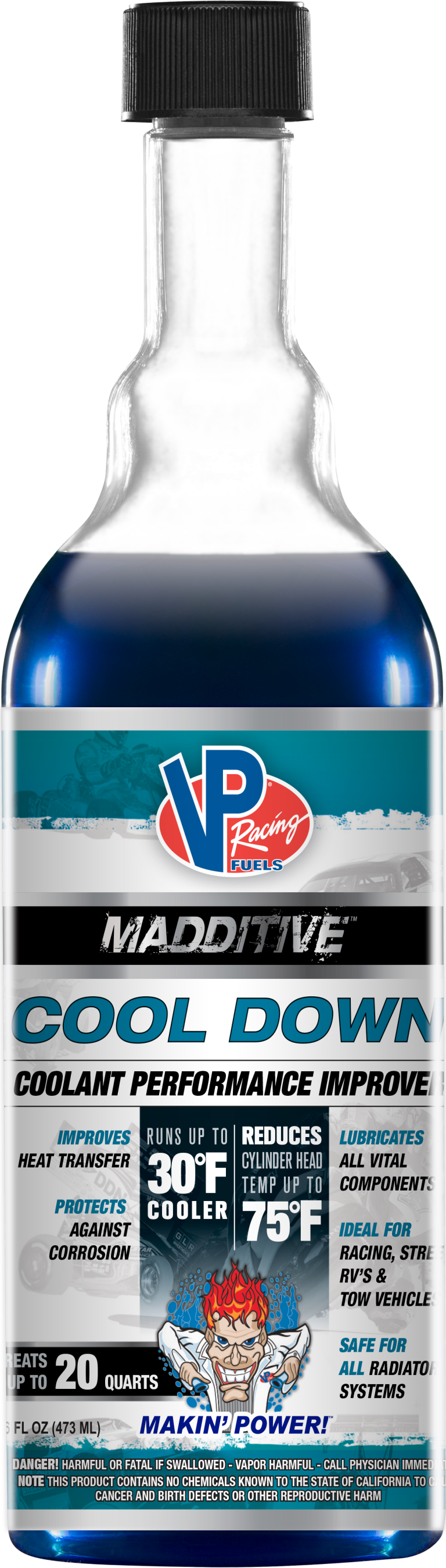 Coolant Additive Gas & Diesel VP Cool Down™ RACING FUELS FROM VP