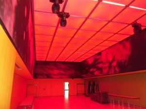 The showroom at the e science lab building. Foto: Lars Rudolph