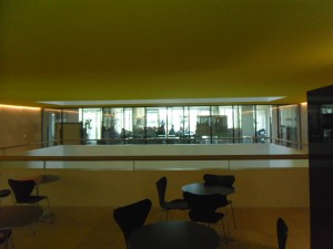 Brilliant architecture at the e science lab building. Foto: Lars Rudolph