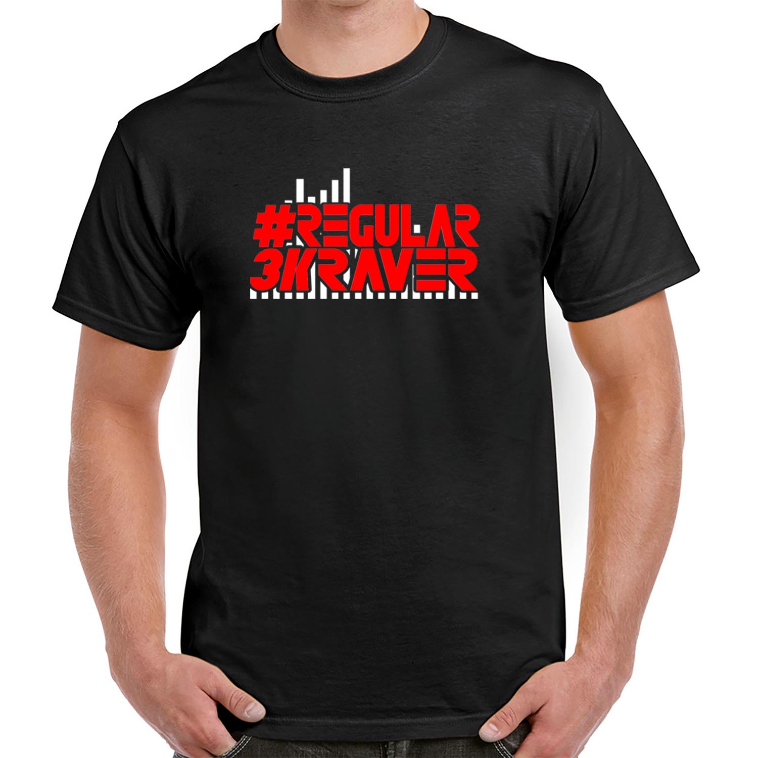 3K Ravers Black T-Shirt