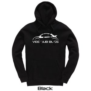 Vee Dub Bugs Bug Logo Hoodie - Black / White