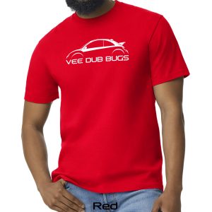 Vee Dub Bugs "Bug Logo" tee - Red / White