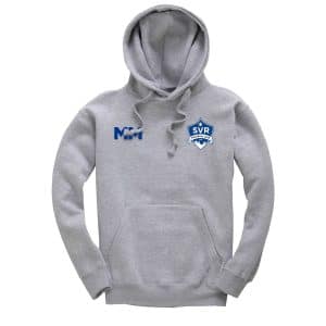 SVR Sandymouth Tour Hoodie Front - Blue