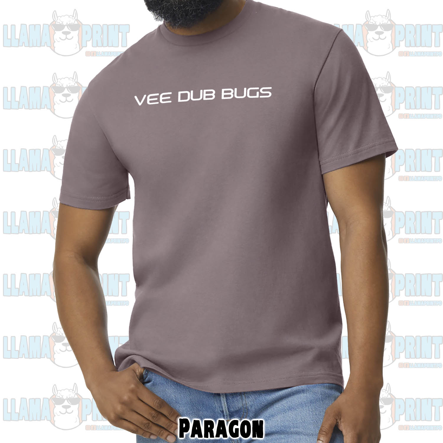Vee Dub Bugs Text Logo Tee - Image 14