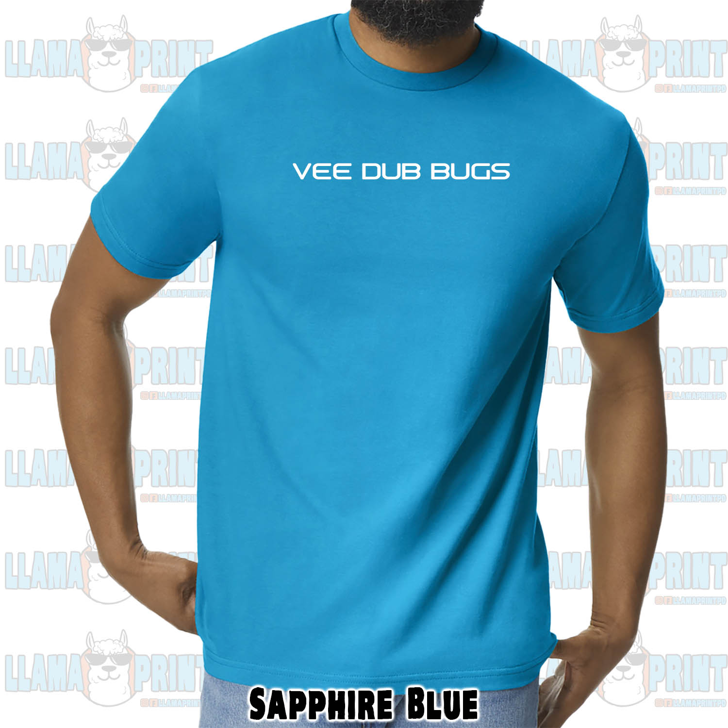 Vee Dub Bugs Text Logo Tee - Image 18