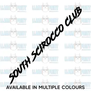 SSC Windscreen Sticker