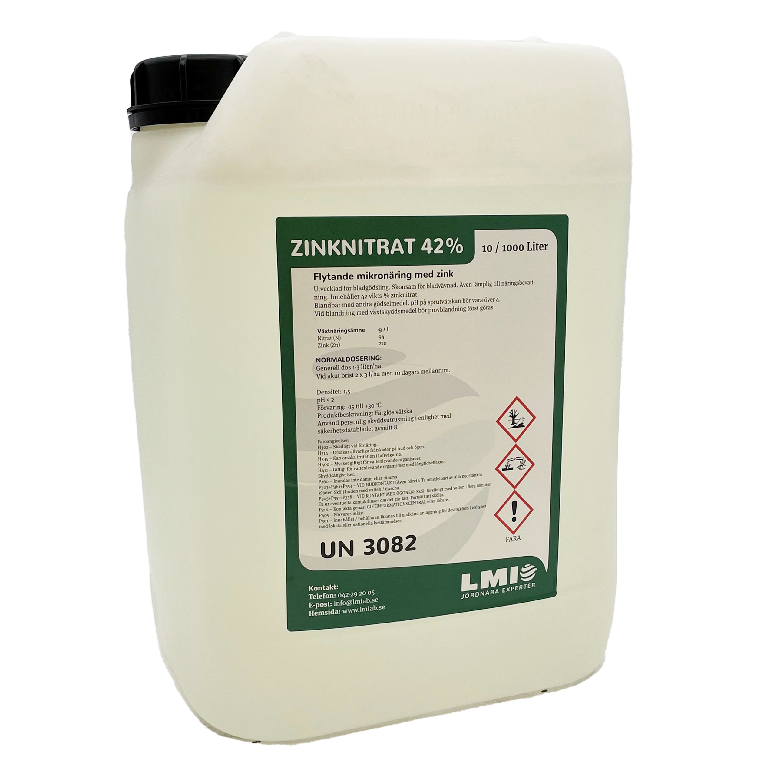 Zinknitrat flytande