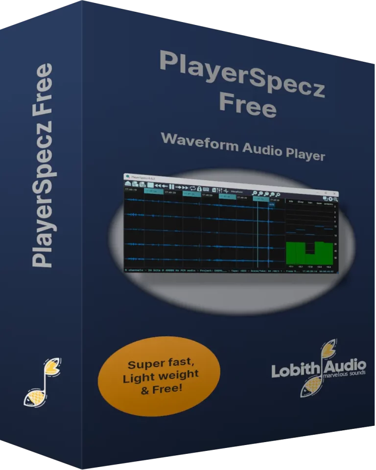 A mockup box containing PlayerSpecz Free.