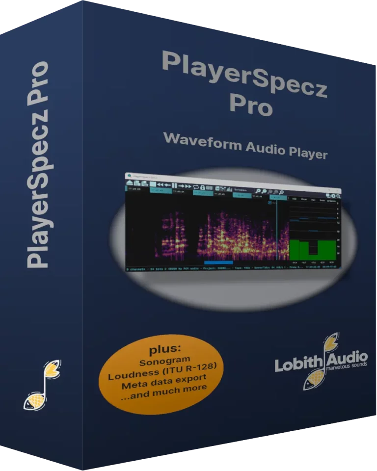 A mockup box containing PlayerSpecz Pro.