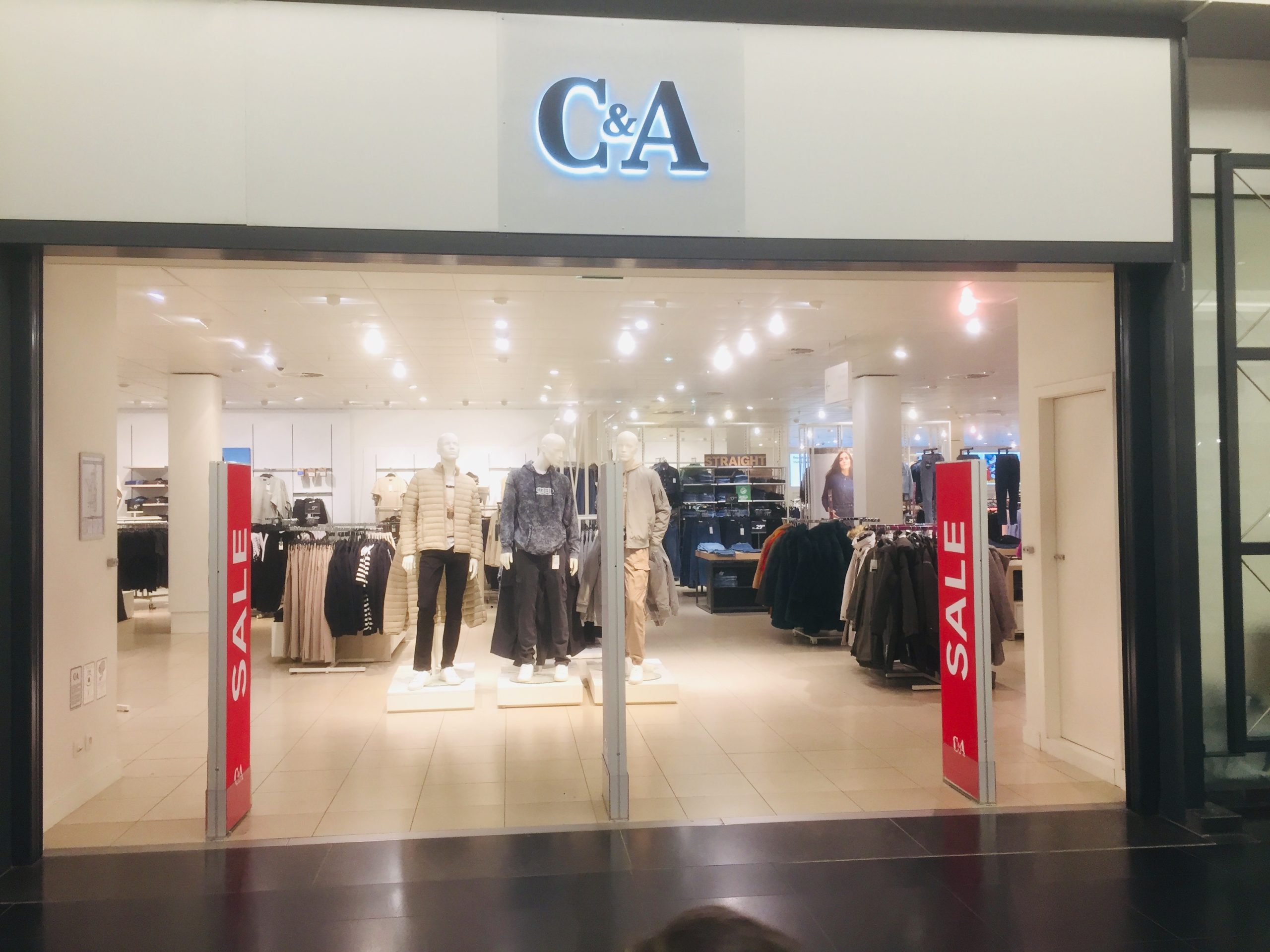 C & a discount vetement