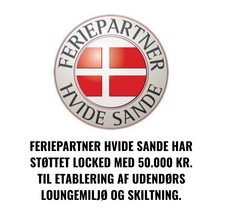 Feriepartner skilt Escape Room Søndervig