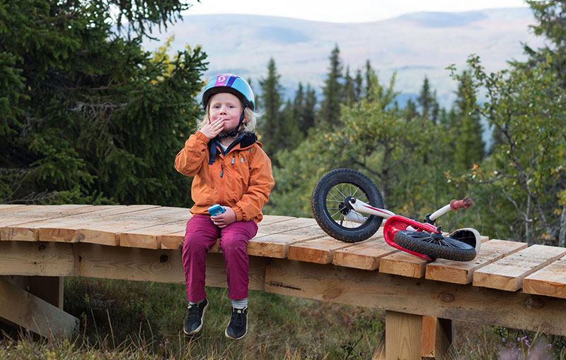 Cykla med barn