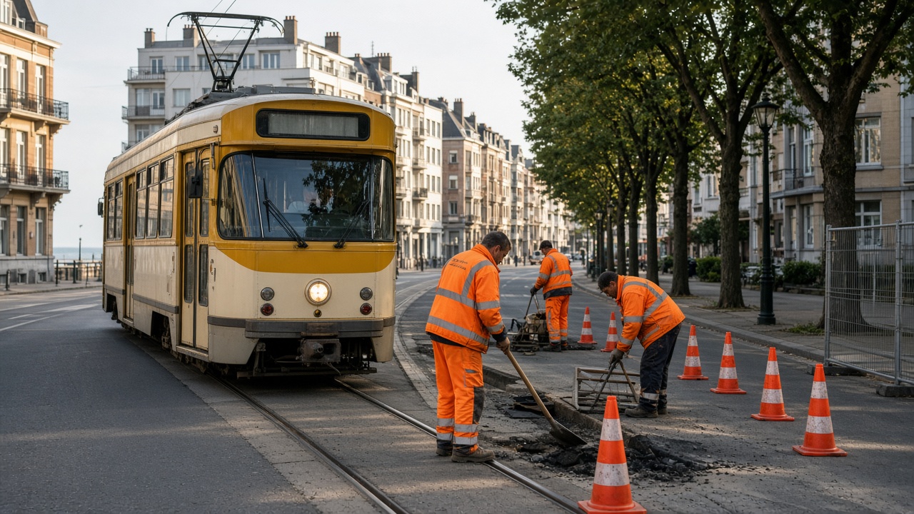 Tramsporen tussen Vindictivelaan en Kapellebrug worden vernieuwd