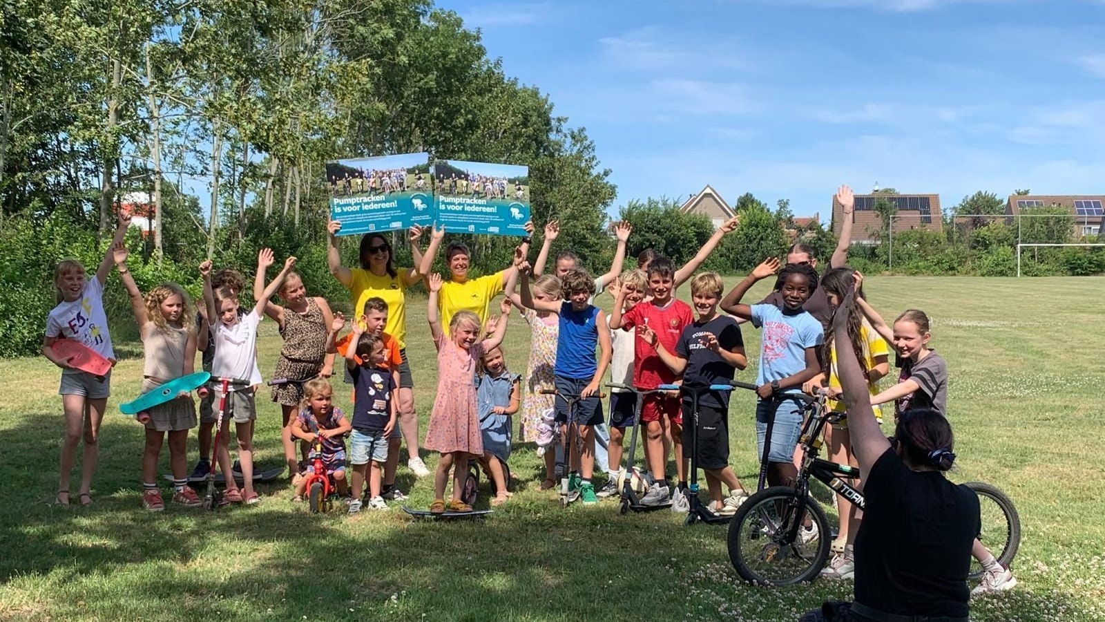 Bouw pumptrack Nieuwvliet start eind september