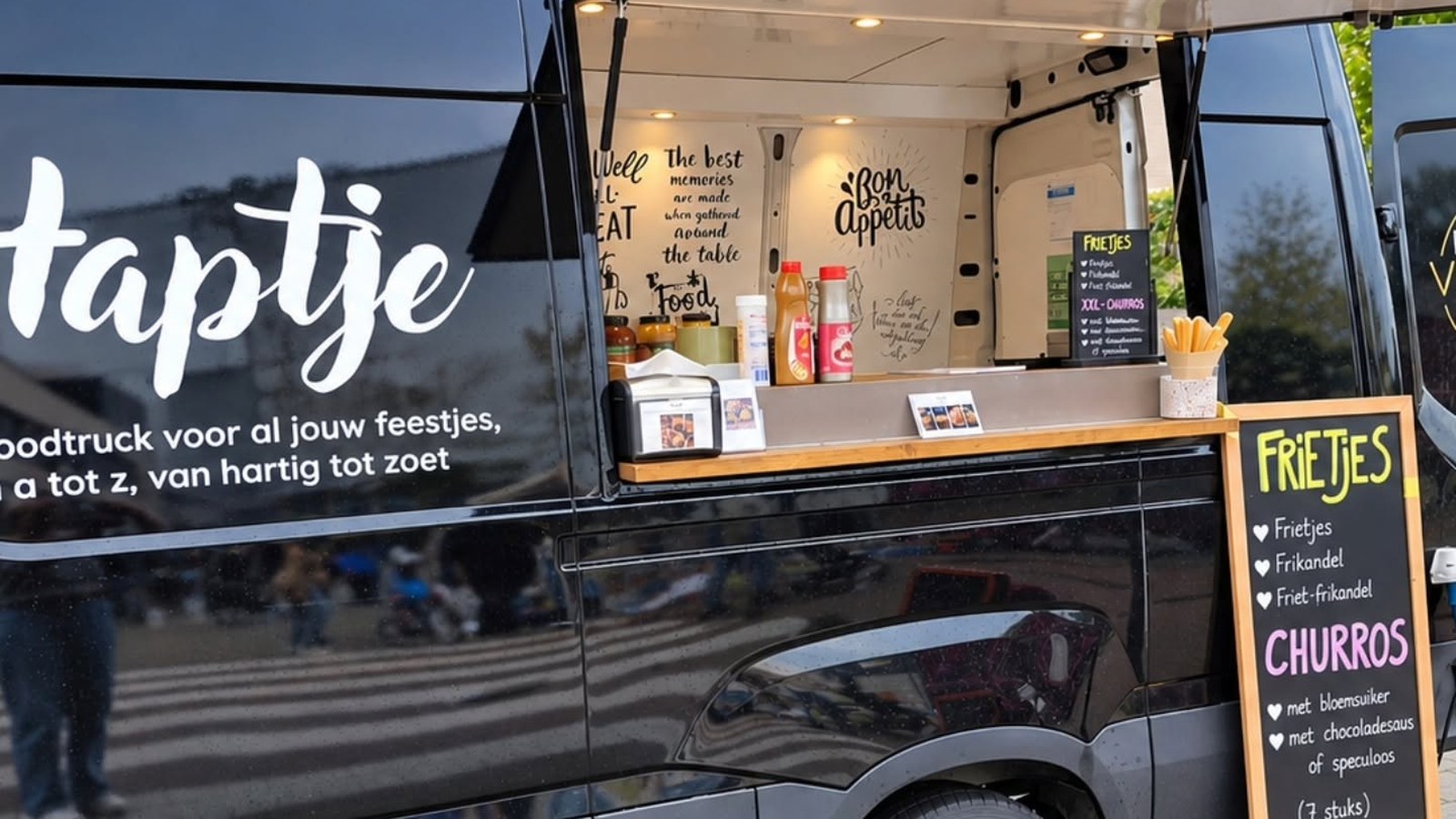 Foodtruck Haptje krijgt een vaste stek aan de Moerkerkse Steenweg in Sint-Kruis