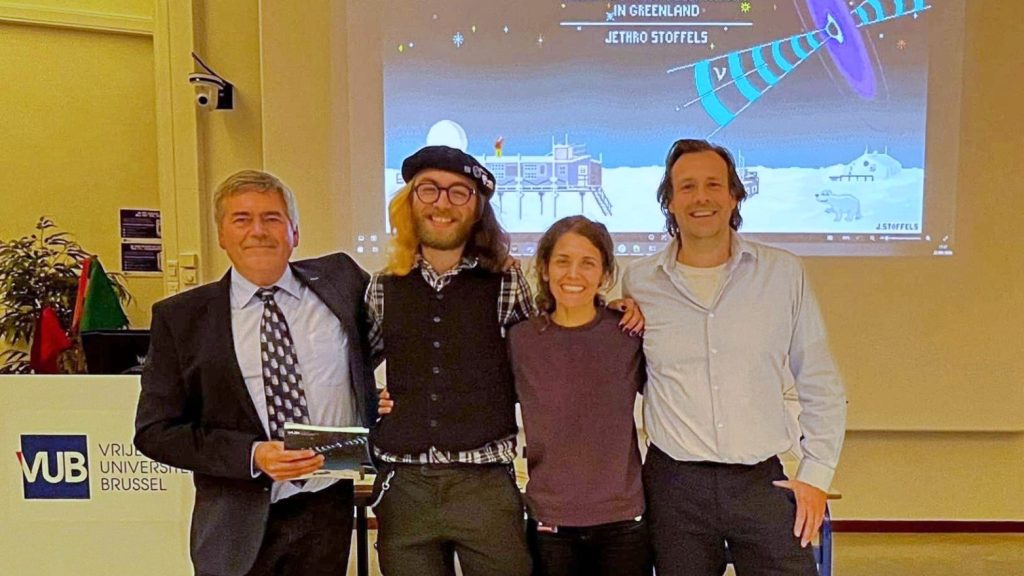 Jethro Stoffels Delivers Neutrino Lecture at Maerlant-Atheneum