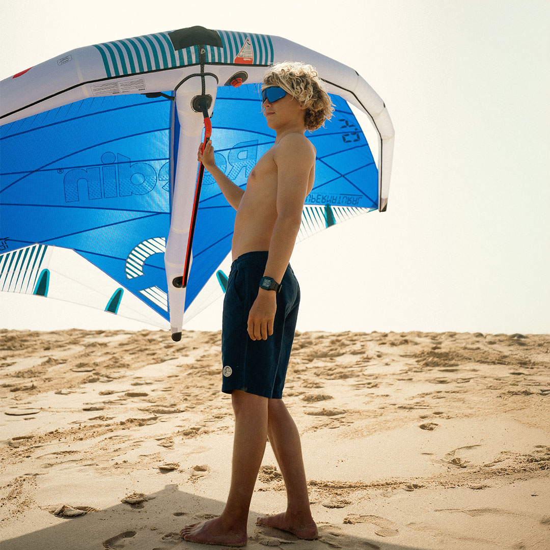 Photo: lokaalnieuws.online Kamiel Deraeve Wins U16 European Surfing Championship