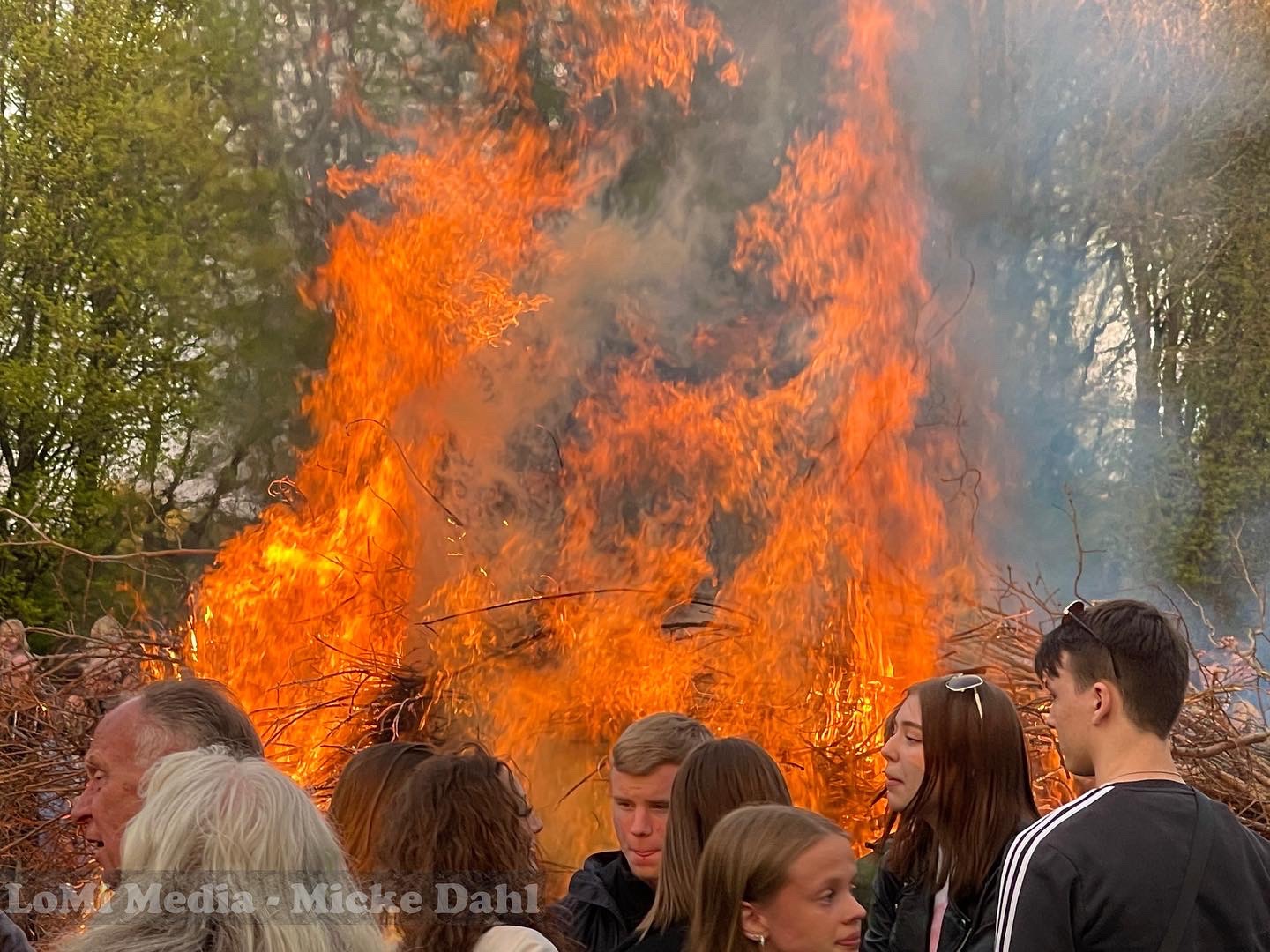 Bildextra Valborg I Södra Sandby Lomi Media 