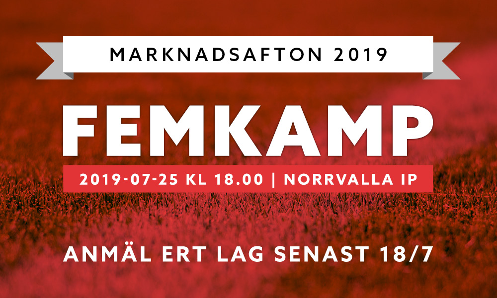 Femkamp på Marknadsafton