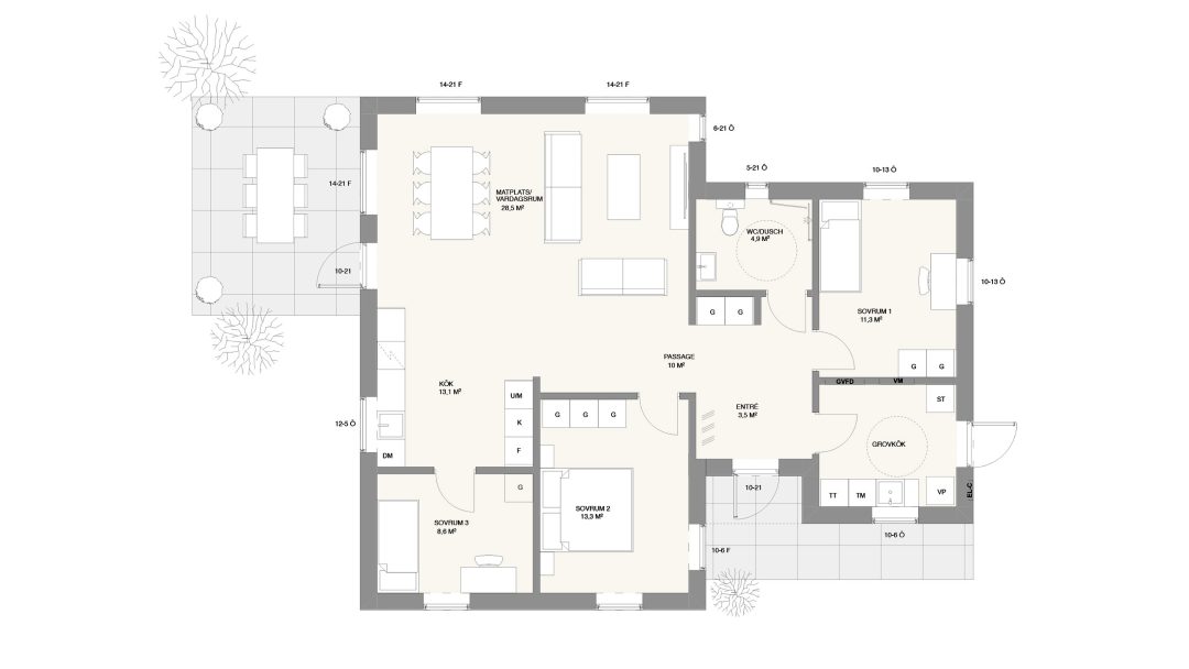 VILLA FLYINGE - Bild 3