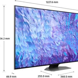 Samsung 55 Inch Q80C 4K QLED HDR Smart TV (2023) – Neural Quantum 4K Processor With Direct Full Array Mini LEDs, Dolby Atmos Audio, Quantum HDR & Quantum Dot Colour Technology, With Alexa & AI Sound