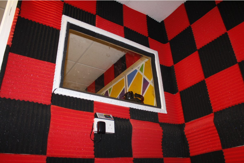 soundproofed studio