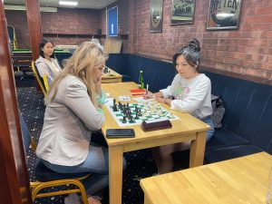 Zoya vs Anuurai - Battersea Chess Club