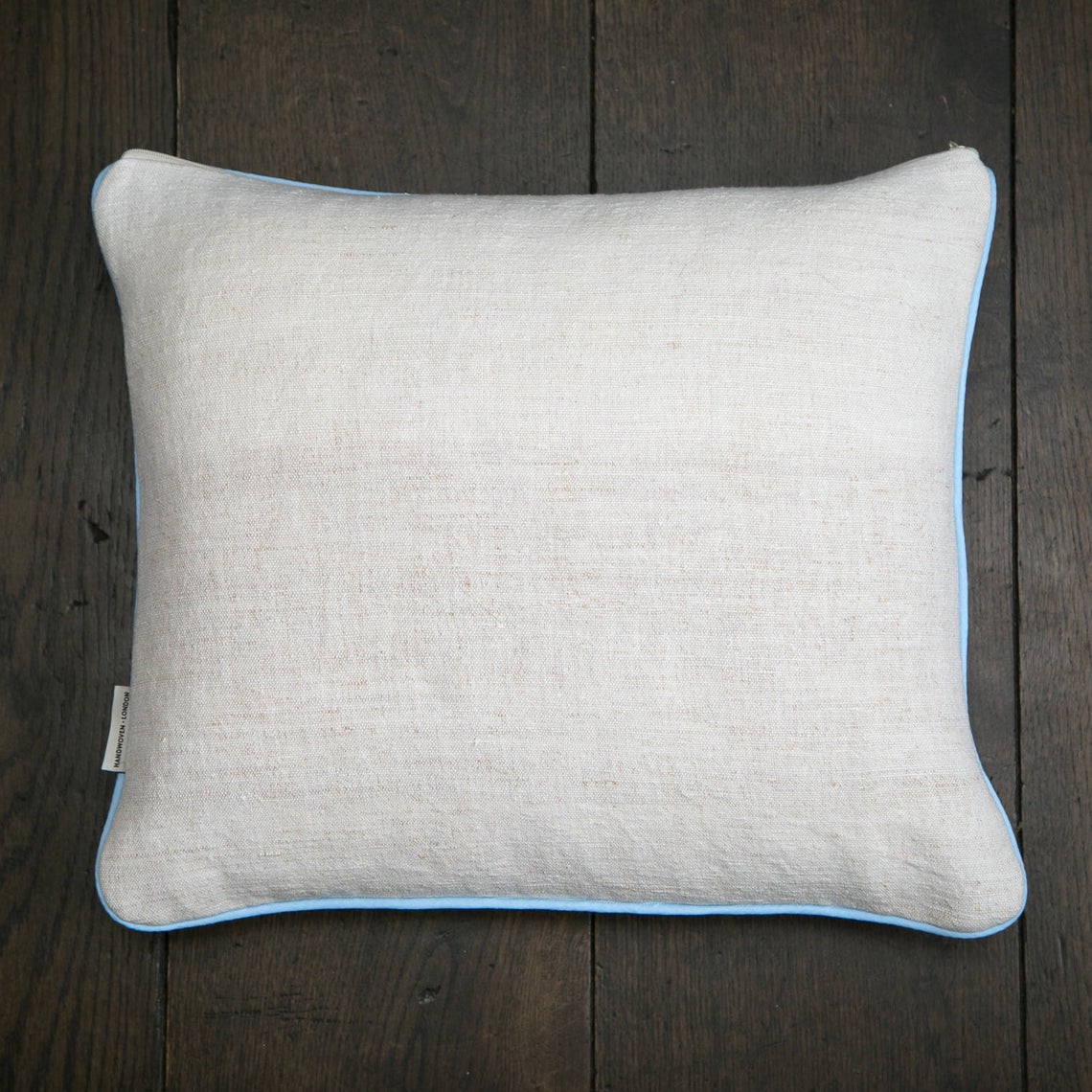 Hand Woven cushion - Vintage french fabric - Geometric design - Decorative cushion - Decorative pillow - Contemporary design -