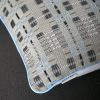 Hand Woven cushion - Vintage french fabric - Geometric design - Decorative cushion - Decorative pillow - Contemporary design -