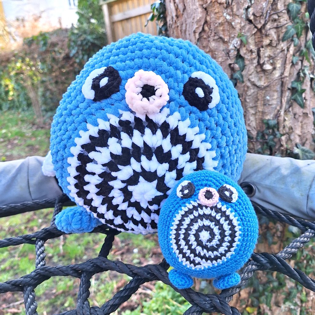 cute crochet poliwag