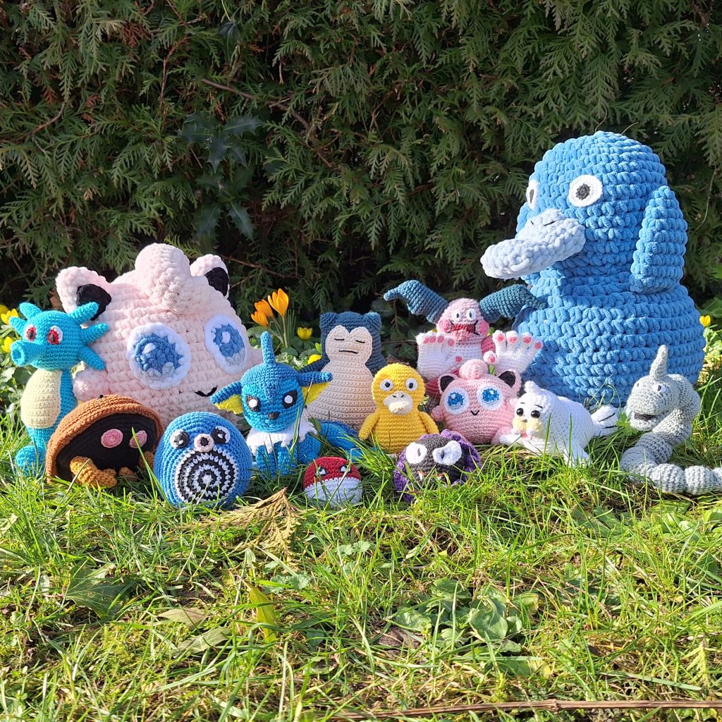 pokemon free crochet pattern. Amigurumi crochet pattern